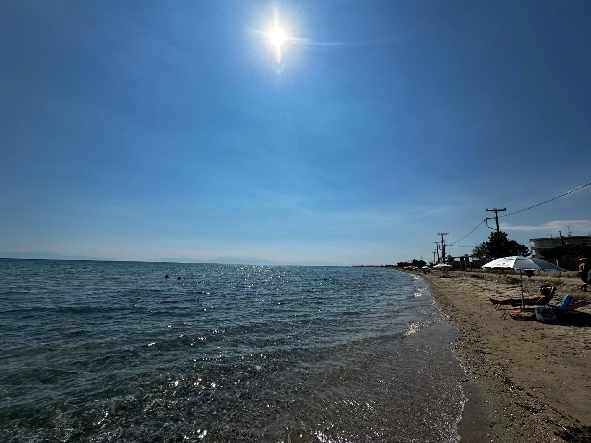 Beachfront Cottage Nea Triglia Exteriör bild